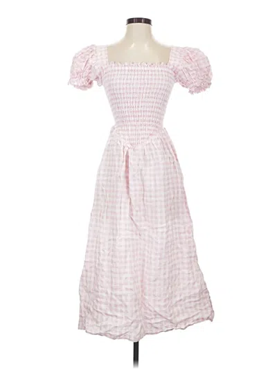 Pre-owned Sleeper Casual Dress In Pink