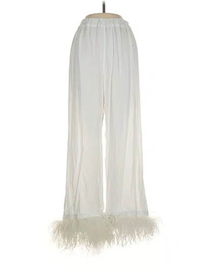 Pre-owned Sleeper Casual Pants In Ivory