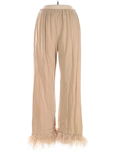 Pre-owned Sleeper Casual Pants In Tan