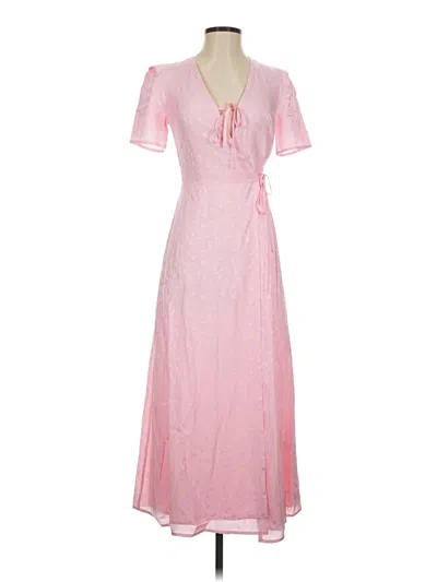 Pre-owned Sleeper Cocktail Dress In Pink