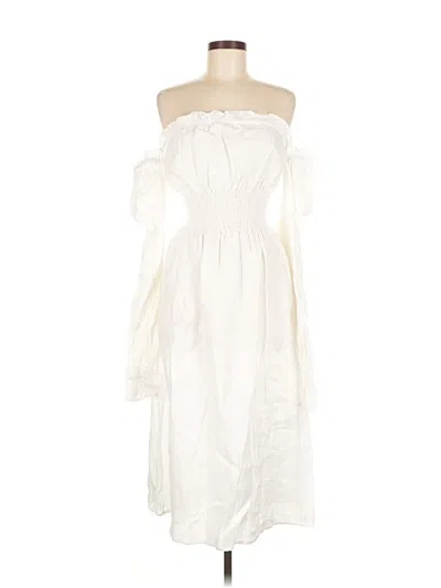 Sleeper Cocktail Dress In White