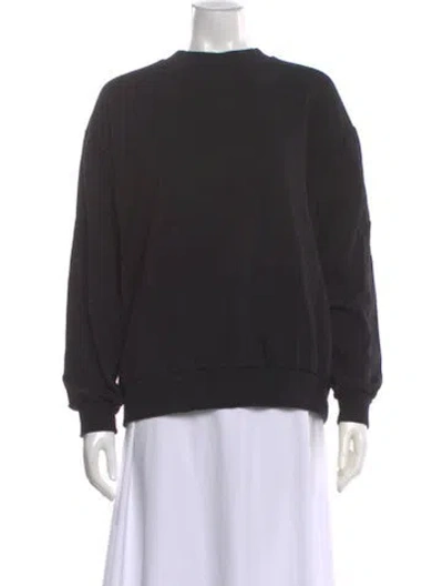 Pre-owned Sleeper Crew Neck Long Sleeve Sweatshirt In Gray