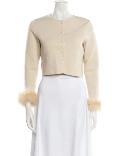 Pre-owned Sleeper Crew Neck Sweater In Neutral