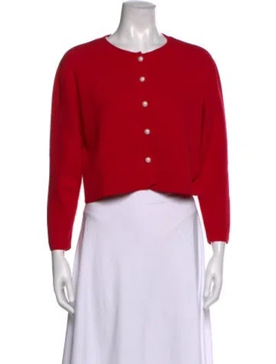 Pre-owned Sleeper Crew Neck Sweater In Red