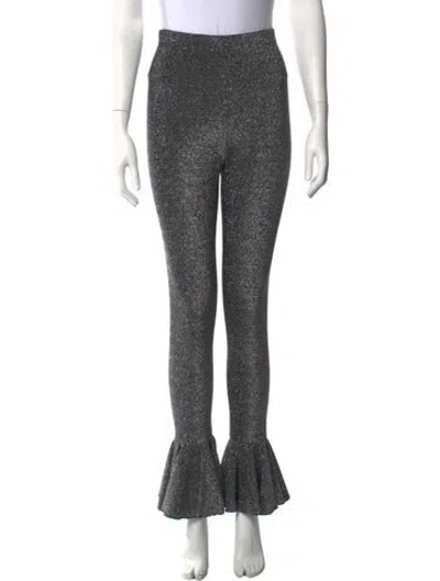 Pre-owned Sleeper Flared Pants In Black