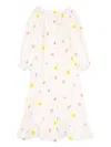 Sleeper Floral-print Button-up Dress In Pink