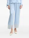 Sleeper Fringed Pajamas In Blue