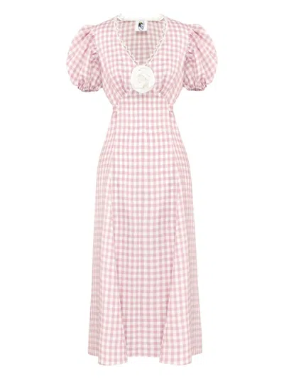 Sleeper Genus Dress In Pink