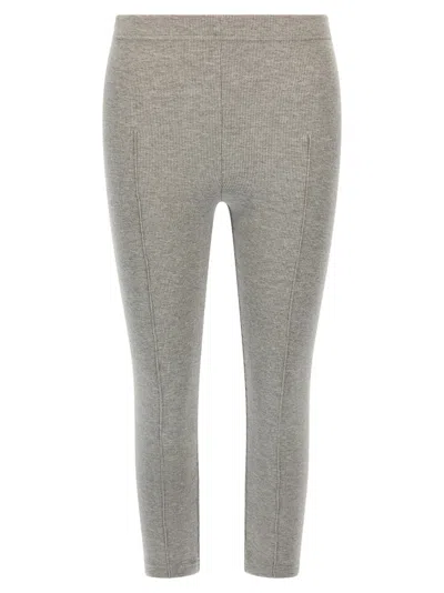 SLEEPER GREY CAPRI LEGGING