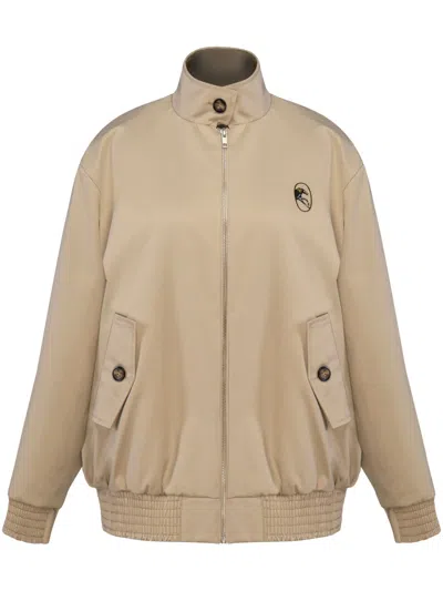 Sleeper Harrington Jacket In Neutrals