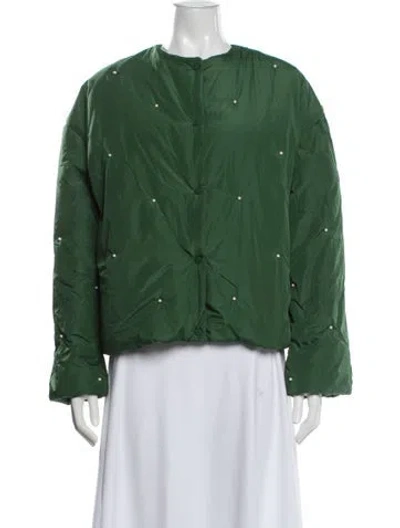 Pre-owned Sleeper Jacket In Green