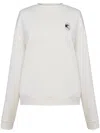 Sleeper Jersey Sweatshirt In White