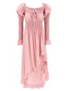 Sleeper 'juliette' Smocked Bodice Dress In Pink