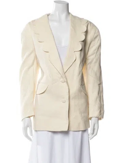 Pre-owned Sleeper Linen Blazer In Neutral