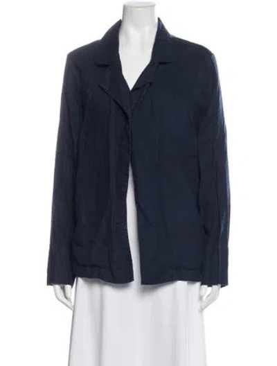 Pre-owned Sleeper Linen Pajamas In Gray