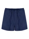 Sleeper Linen Shorts In Blue