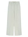 Sleeper Linen Trousers In Green