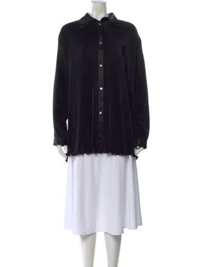Pre-owned Sleeper Long Sleeve Blouse In Multi