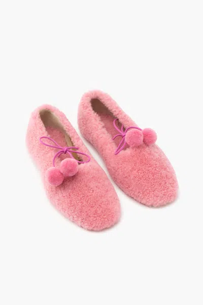 Sleeper Lulu Shearling Slippers Pink