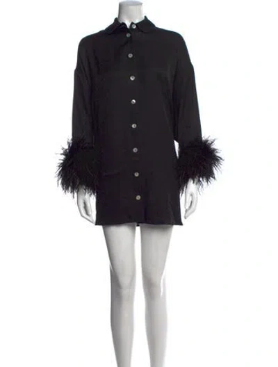 Pre-owned Sleeper Mini Dress W/ Tags In Black