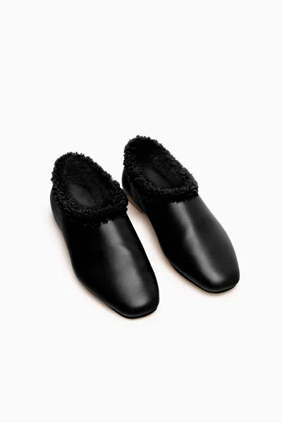 Sleeper Mittens Winter Slippers In Black