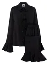 Sleeper Nebula Pajama Set In Black