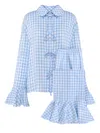 Sleeper Nebula Pajama Set In Blue
