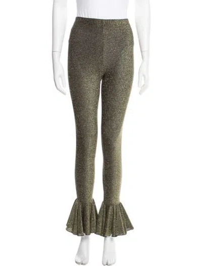 Pre-owned Sleeper Nylon Wide Leg Pants In Black