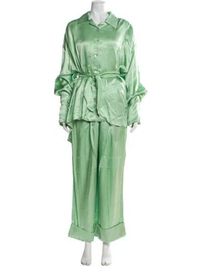 Pre-owned Sleeper Pajamas In Green