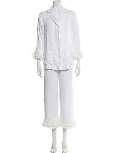 Pre-owned Sleeper Pajamas In White