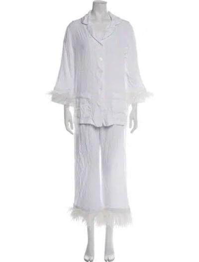 Pre-owned Sleeper Pajamas In White