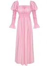 Sleeper Paloma Maxi Dress In Pink
