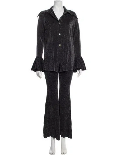 Pre-owned Sleeper Pant Set In Black