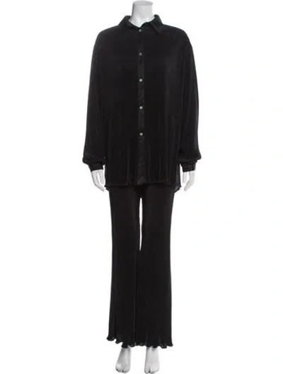 Pre-owned Sleeper Pant Set In Black