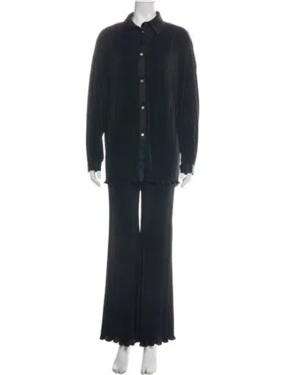 Pre-owned Sleeper Pant Set In Black