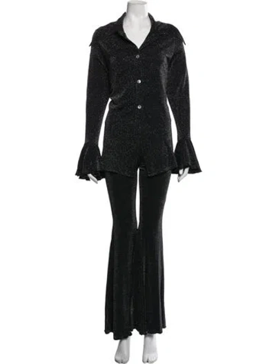 Pre-owned Sleeper Pant Set In Black