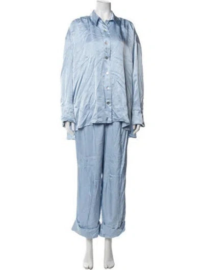 Pre-owned Sleeper Pant Set In Blue