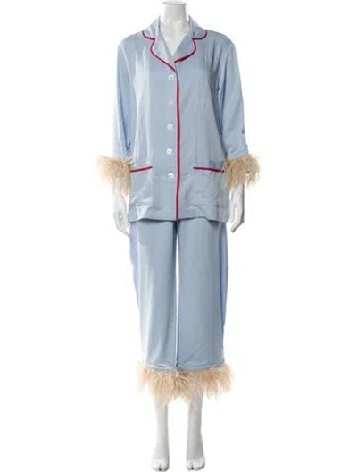 Pre-owned Sleeper Pant Set W/ Tags In Blue