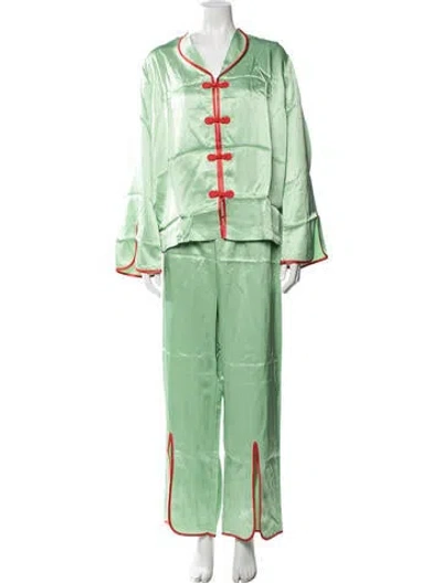 Pre-owned Sleeper Pant Set W/ Tags In Green