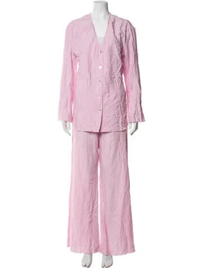 Pre-owned Sleeper Pant Set W/ Tags In Pink