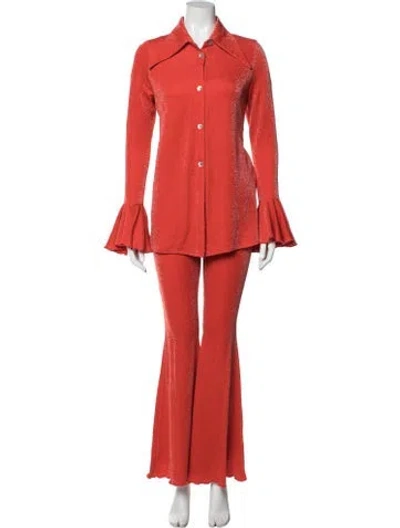 Pre-owned Sleeper Pantsuit In Orange