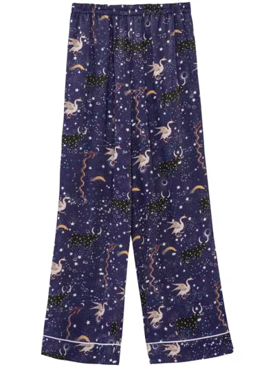 Sleeper Pastelle Trousers In 蓝色
