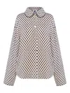 Sleeper Pastelle Button-up Shirt And Shorts In Brown