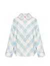 Sleeper Pastelle Oversized Shirt In Blue