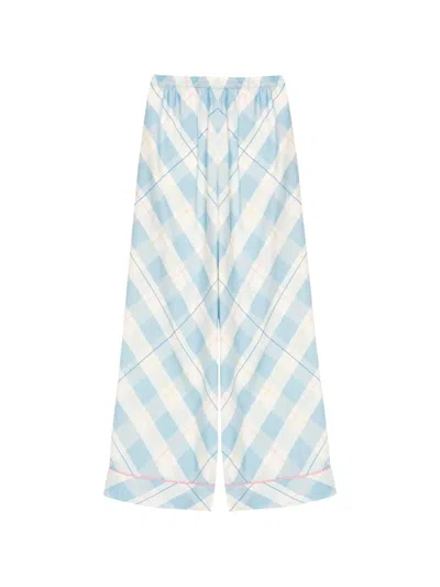 Sleeper Pastelle Oversized Trousers In Blue