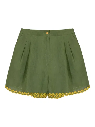 SLEEPER PETRA EMBROIDERED SHORTS