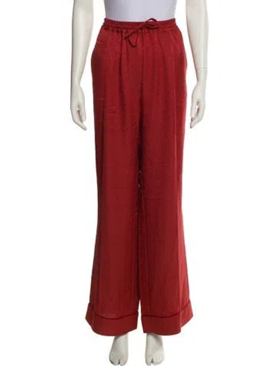 Pre-owned Sleeper Pleated Accents Pajamas W/ Tags In Red
