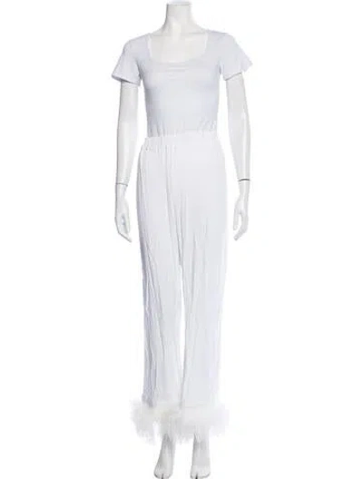 Pre-owned Sleeper Pleated Accents Set W/ Tags In White