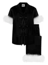 Sleeper Ponyo Pyjama In Black