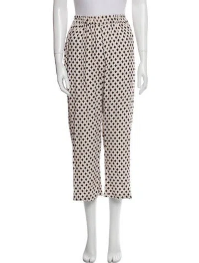 Pre-owned Sleeper Printed Pajamas In Neutral